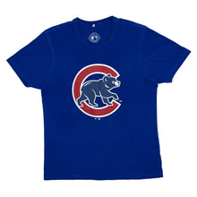 Load image into Gallery viewer, MLB CHICAGO CUBS “Rizzo” Baseball Logo Spellout Graphic T-Shirt

