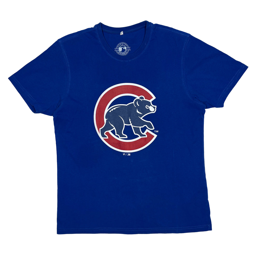 MLB CHICAGO CUBS “Rizzo” Baseball Logo Spellout Graphic T-Shirt