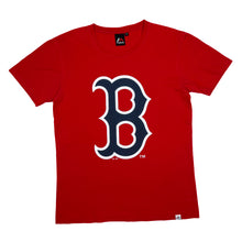 Load image into Gallery viewer, Majestic MLB BOSTON RED SOX Baseball Logo Spellout Graphic T-Shirt
