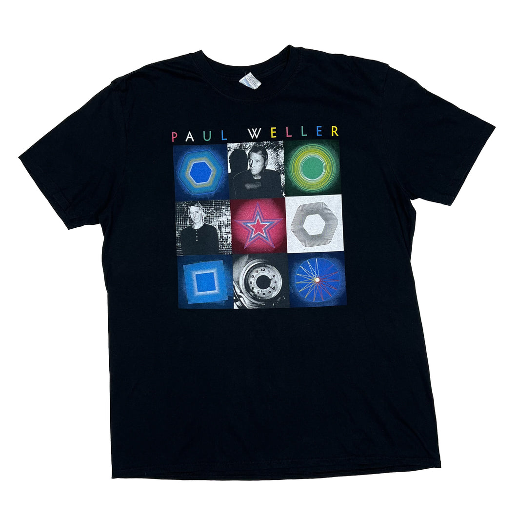 PAUL WELLER “Saturns Pattern UK Tour 2015” Graphic Mod Pop Rock Band T-Shirt
