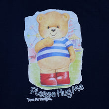 Load image into Gallery viewer, PLEASE HUG ME (1993) “Paws For Thought” Teddy Bear Cartoon Novelty Graphic T-Shirt
