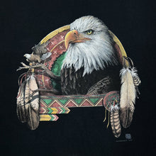 Load image into Gallery viewer, Vintage 90’s CMJ Made In USA Eagle Native American Wildlife Graphic Single Stitch T-Shirt
