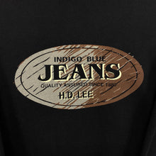 Load image into Gallery viewer, LEE “Indigo Blue Jeans” Graphic Spellout Crewneck Sweatshirt
