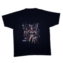 Load image into Gallery viewer, QUICKSILVER (1993) Lightning Wolf Warrior Gothic Fantasy Graphic T-Shirt
