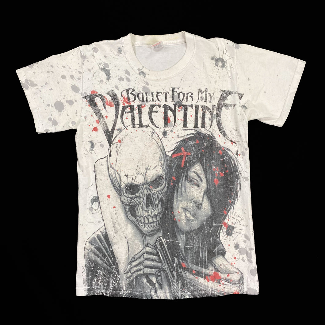 BULLET FOR MY VALENTINE (2008) All-Over Print Heavy Metal Metalcore Band T-Shirt