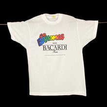 Load image into Gallery viewer, Screen Stars GO BAHAMAS WITH BACARDI Drinks Promo Graphic Single Stitch T-Shirt
