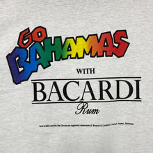 Load image into Gallery viewer, Screen Stars GO BAHAMAS WITH BACARDI Drinks Promo Graphic Single Stitch T-Shirt
