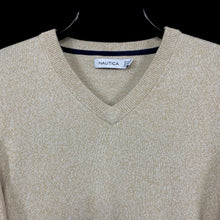 Load image into Gallery viewer, NAUTICA Classic Essential Mini Logo V-Neck Sweater Jumper
