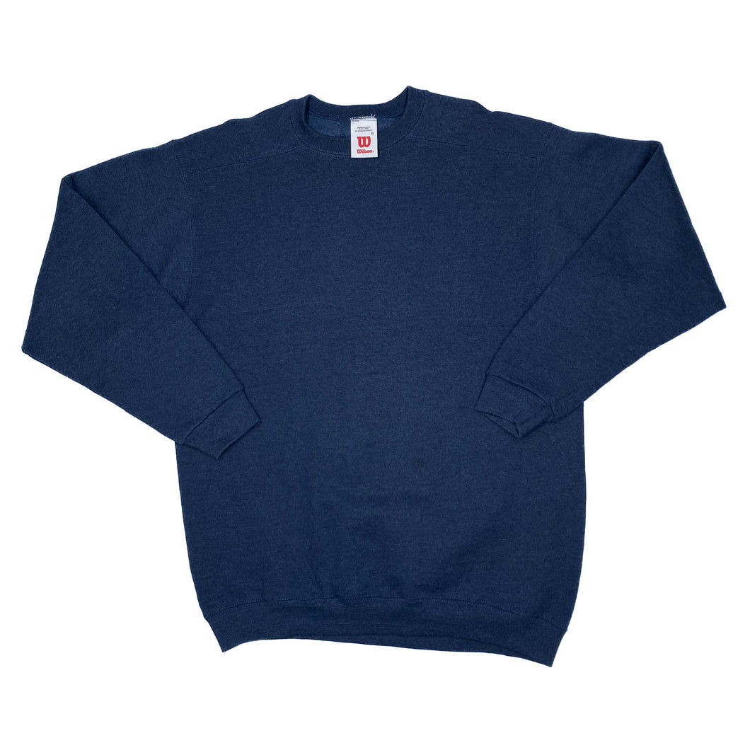 WILSON Made In Mexico Classic Basic Blank Essential Crewneck Sweatshirt