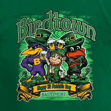 Load image into Gallery viewer, Anvil BIRDTOWN Baltimore &quot;Happy St Patrick&#39;s Day&quot; T-Shirt
