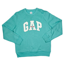 Load image into Gallery viewer, GAP “Original” Classic Big Embroidered Logo Spellout Crewneck Sweatshirt
