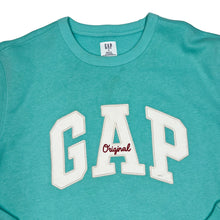 Load image into Gallery viewer, GAP “Original” Classic Big Embroidered Logo Spellout Crewneck Sweatshirt
