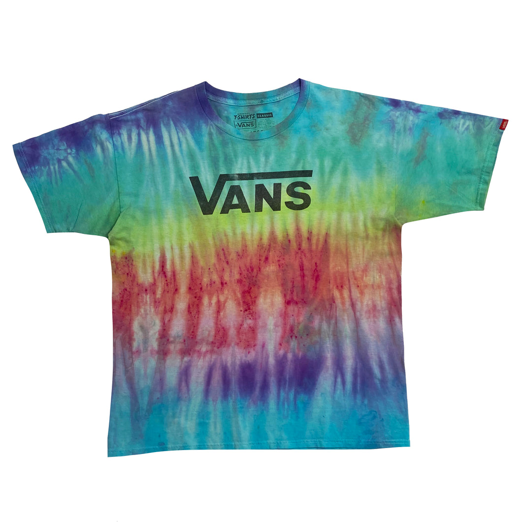 VANS Classic Logo Spellout Tie Dye T-Shirt