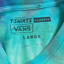 Load image into Gallery viewer, VANS Classic Logo Spellout Tie Dye T-Shirt
