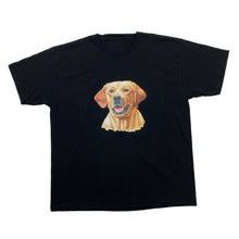 Load image into Gallery viewer, TARGET INTERNATIONAL (1994) Golden Labrador Dog Animal Portrait T-Shirt
