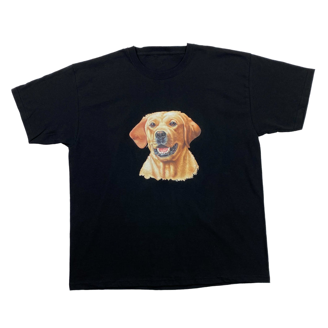 TARGET INTERNATIONAL (1994) Golden Labrador Dog Animal Portrait T-Shirt