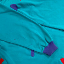 Load image into Gallery viewer, BLAST Colour Block 1/4 Button Mini Logo Sweatshirt
