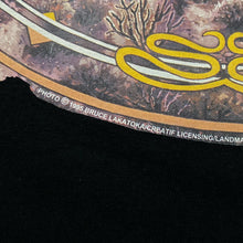 Load image into Gallery viewer, BRUCE LAKATOKA (1995) Native American Chieftain Nature Wildlife Graphic T-Shirt
