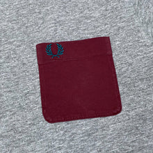 Load image into Gallery viewer, FRED PERRY Multi Colour Trim Embroidered Mini Logo Pocket T-Shirt

