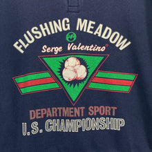Load image into Gallery viewer, FLUSHING MEADOW “Serge Valentino” U.S. Championship 1/4 Button Sweatshirt
