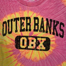 Load image into Gallery viewer, OUTER BANKS &quot;OBX&quot; Souvenir Graphic Tie Dye T-Shirt
