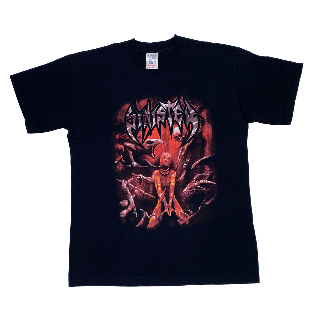 Screen Stars (2001) SINISTER “I Witness, I Lie, I Kill And Mortify ” Death Metal Band T-Shirt