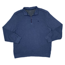 Load image into Gallery viewer, IZOD SALTWATER Classic Essential Embroidered Mini Logo 1/4 Zip Pullover Sweatshirt
