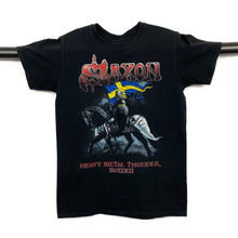 Load image into Gallery viewer, SAXON “Heavy Metal Thunder Sweden” World Tour 2013 British Heavy Metal Band T-Shirt
