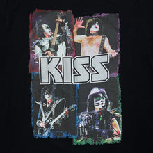 Load image into Gallery viewer, KISS (2013) Classic Logo Spellout Glam Metal Hard Rock Band Reprint T-Shirt
