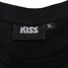 Load image into Gallery viewer, KISS (2013) Classic Logo Spellout Glam Metal Hard Rock Band Reprint T-Shirt
