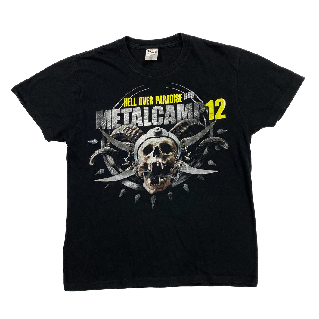 METALCAMP 12 Graphic Spellout Heavy Metal Music Band Festival Lineup T-Shirt