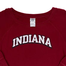 Load image into Gallery viewer, Russell Athletic NCAA INDIANA College Spellout Wide Neck Sweatshirt
