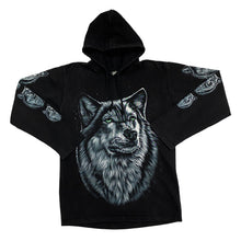 Load image into Gallery viewer, TABSONS Wolf Animal Graphic Hoodie
