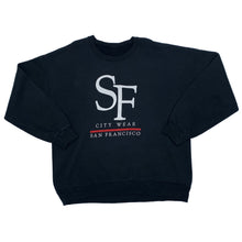 Load image into Gallery viewer, SAN FRANCISCO “City Wear” Souvenir Spellout Graphic Crewneck Sweatshirt
