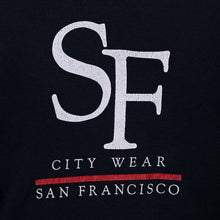 Load image into Gallery viewer, SAN FRANCISCO “City Wear” Souvenir Spellout Graphic Crewneck Sweatshirt
