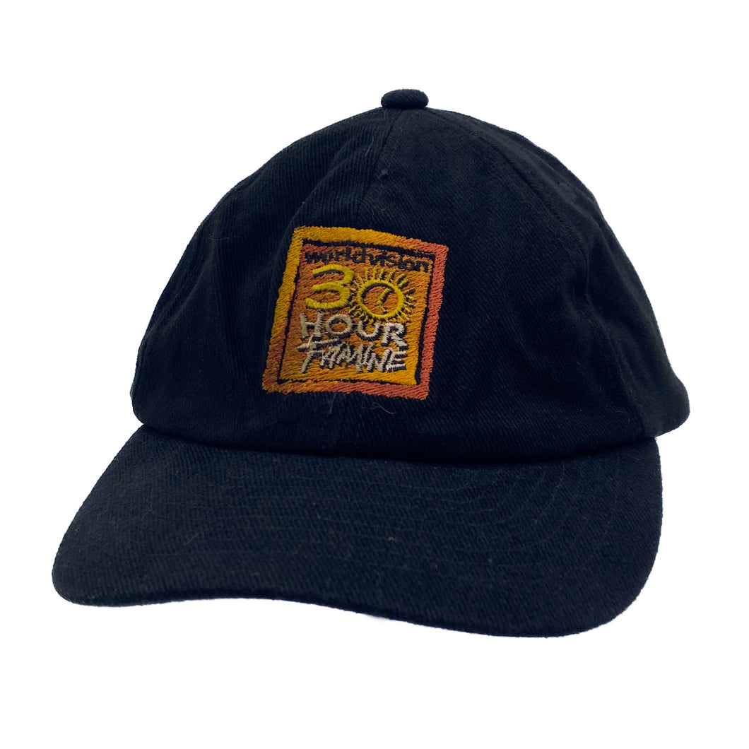 WORLD VISION “30 Hour Famine” Souvenir Embroidered Baseball Cap