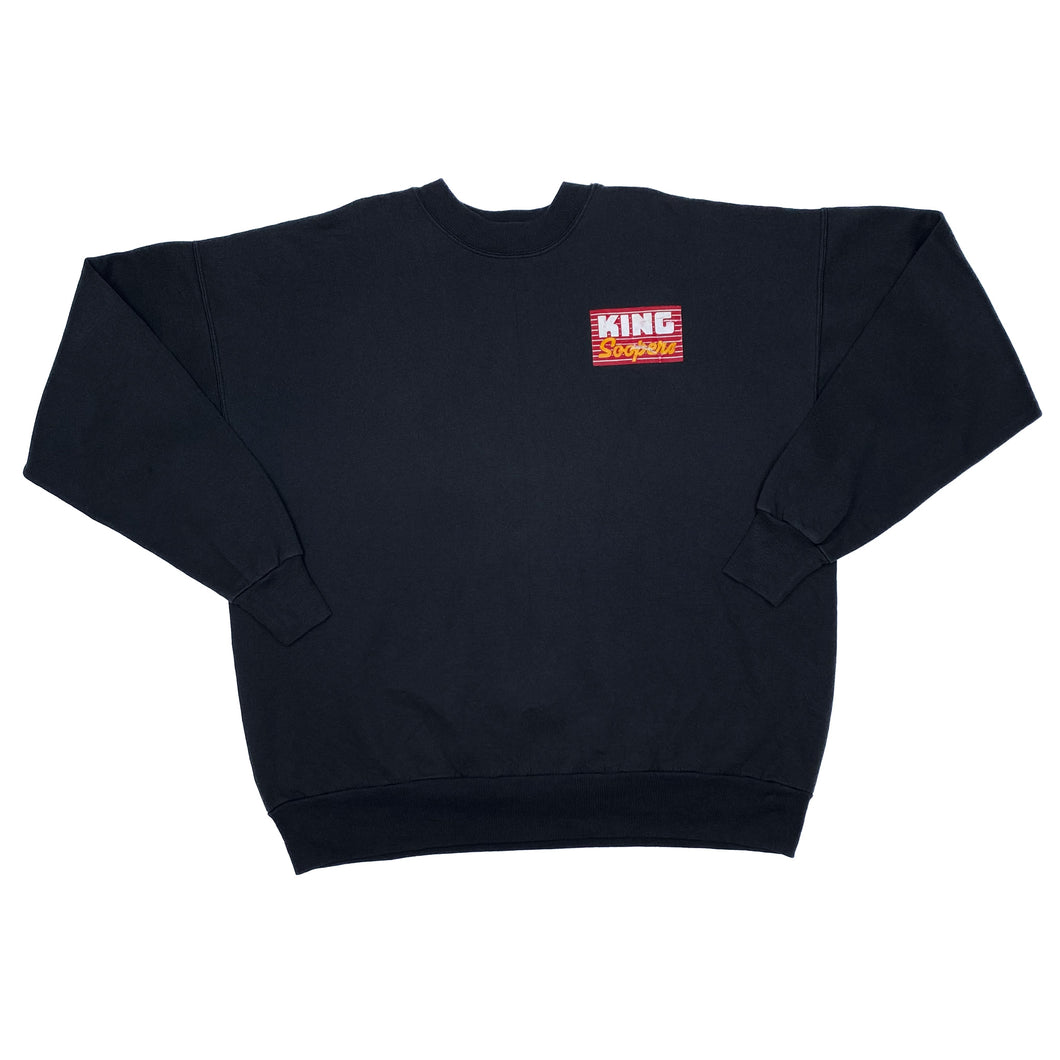 Hanes KING SOOPERS Groceries Company Graphic Crewneck Sweatshirt