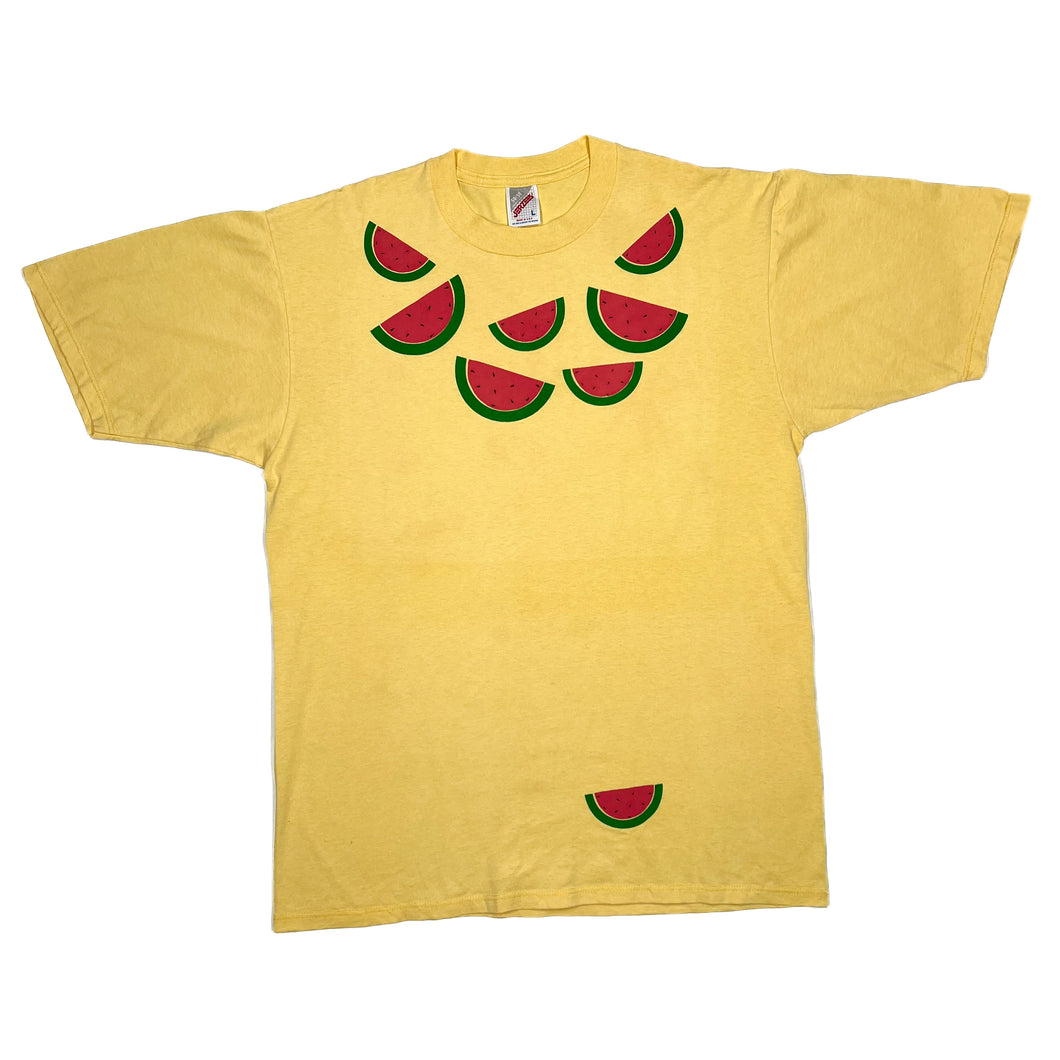 JERZEES Watermelon Fruit Slice Graphic T-Shirt
