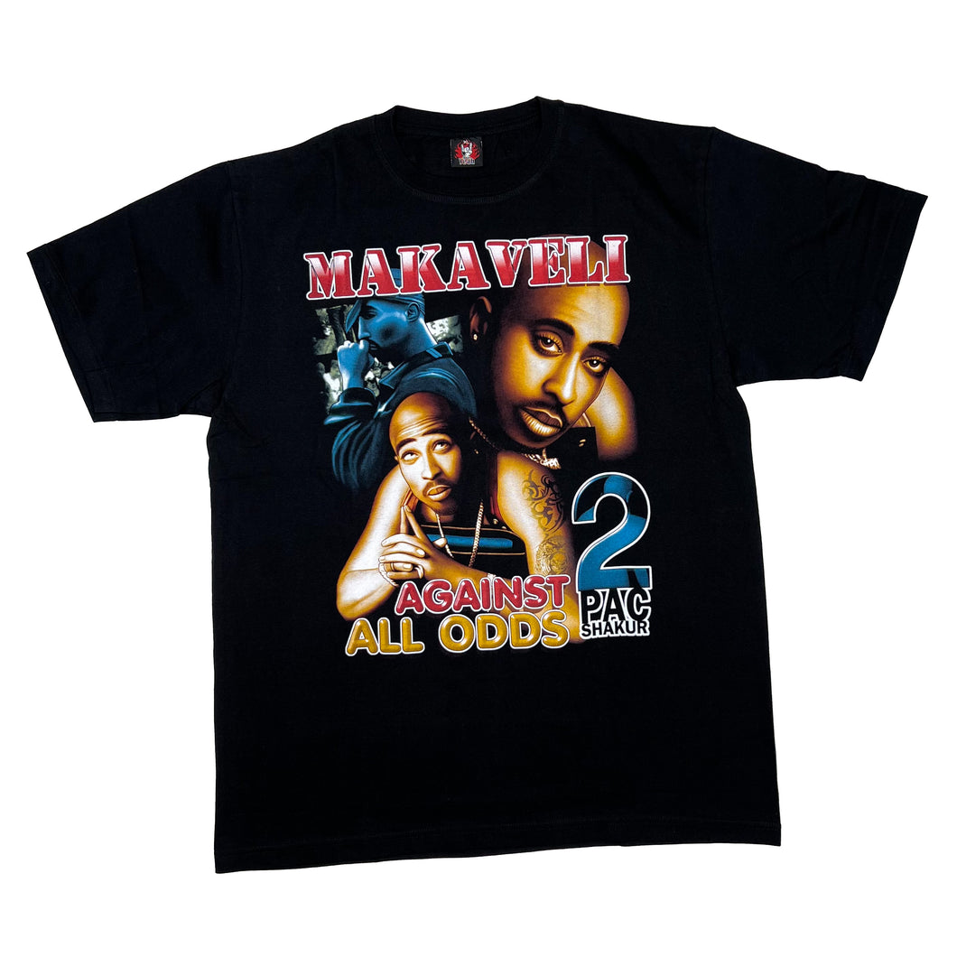 Rock Yeah TUPAC SHAKUR 2PAC Makaveli “Against All Odds” Rap Hip Hop Graphic T-Shirt