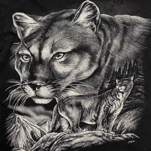 Load image into Gallery viewer, SPRINGMILL Mountain Lion Animal Graphic Single Stitch T-Shirt
