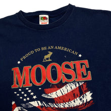 Load image into Gallery viewer, MOOSE &quot;Proud To Be An American&quot; Souvenir T-Shirt
