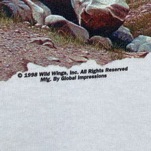 Load image into Gallery viewer, WILD WINGS (1998) Wolf Animal Forest Wildlife Graphic T-Shirt
