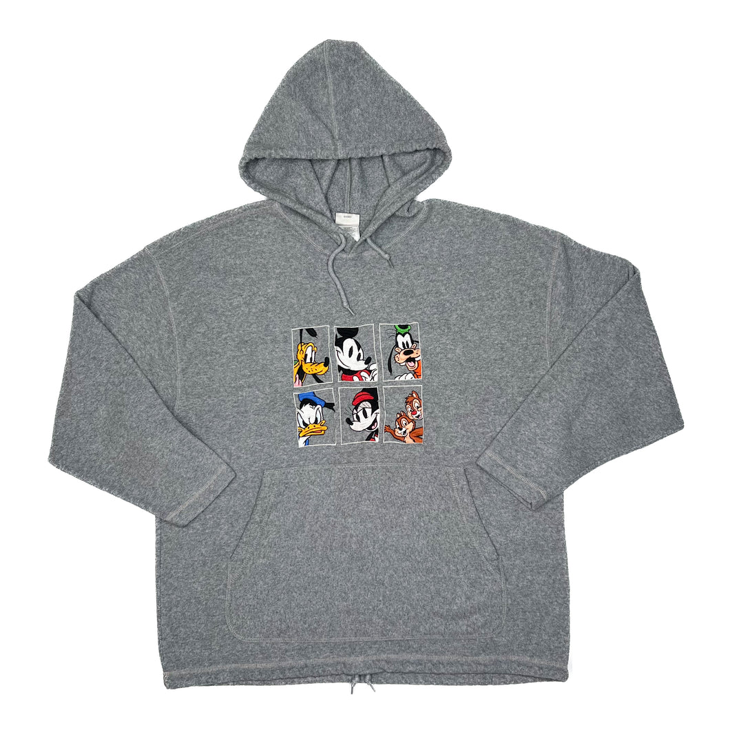 THE DISNEY STORE Embroidered Character Pullover Fleece Hoodie