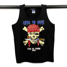 Load image into Gallery viewer, LOYAL TO NONE “Mexico” Pirate Souvenir Graphic Spellout Vest T-Shirt
