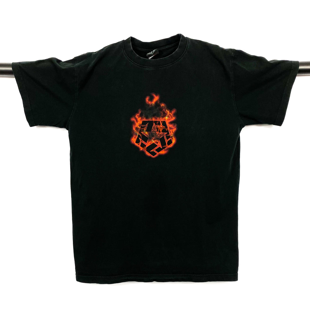 TRIBAL USA Gothic Flaming Tribal Star Graphic T-Shirt