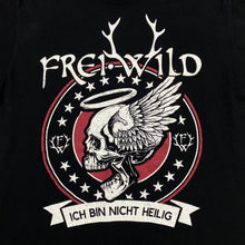 Load image into Gallery viewer, FREI WILD “Ich Bin Nicht Heilig” Graphic Spellout German Hard Rock Band T-Shirt
