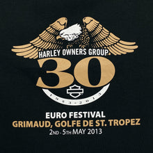 Load image into Gallery viewer, HARLEY OWNERS GROUP Harley Davidson &quot;Euro Festival&quot; T-Shirt
