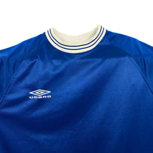 Load image into Gallery viewer, UMBRO Mini Logo Poly Sports Ringer T-Shirt
