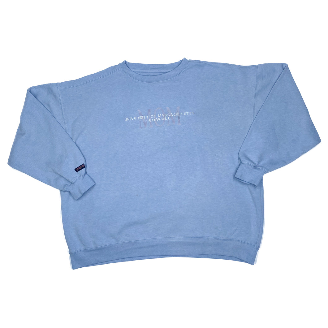 Jansport UNIVERSITY OF MASSACHUSETTS LOWELL “MOM” Embroidered Crewneck Sweatshirt
