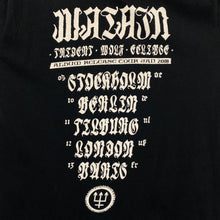 Load image into Gallery viewer, WATAIN “Trident Wolf Eclipse” Album Release Tour Black Metal Band T-Shirt

